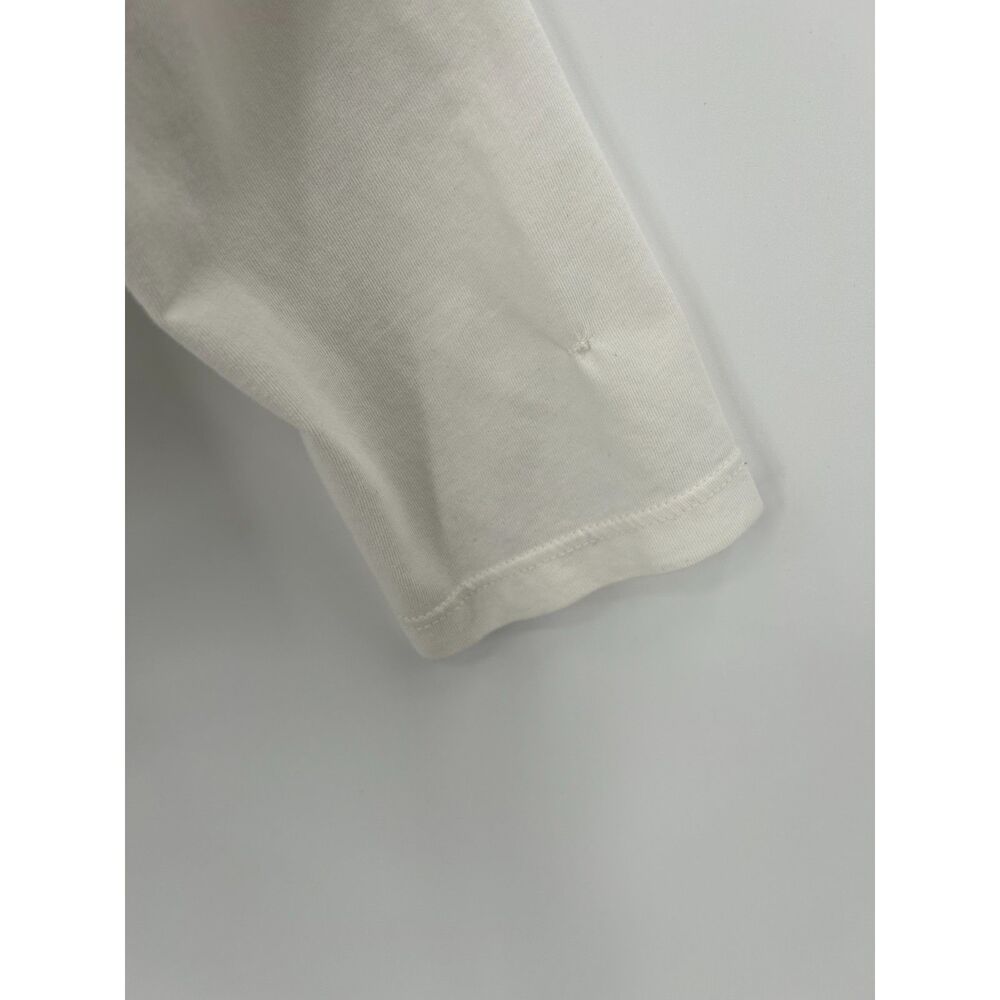 LULULEMON *Flawed* Women's White Long Sleeve Relaxed Fit Workout Shirt Medium - Picture 7 of 7
